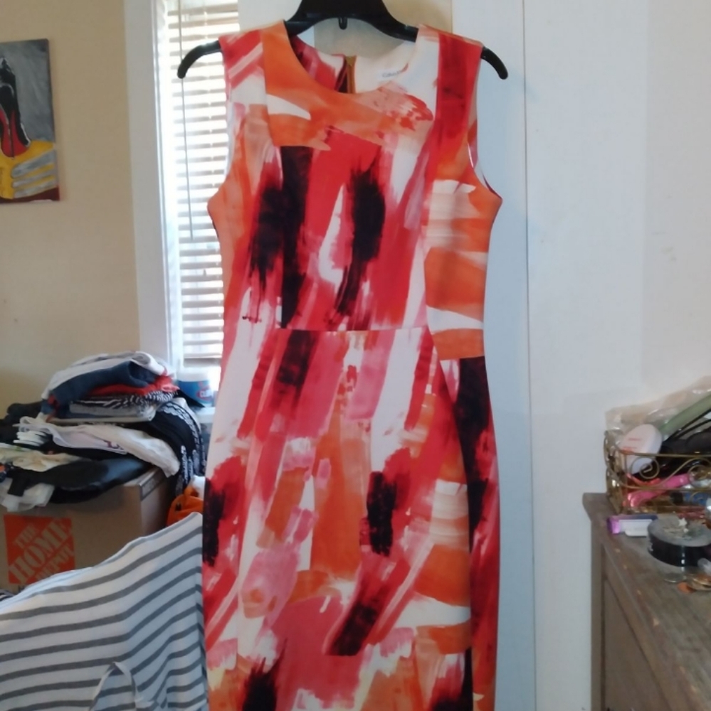 Calvin Klein sleeveless dress